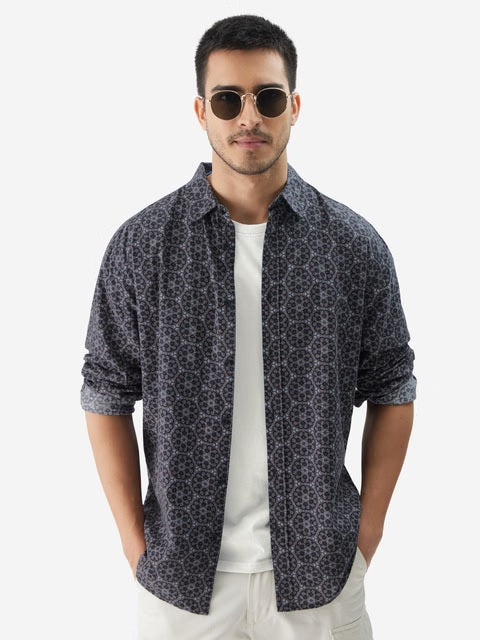 Hortensia Men Relaxed Shirts
