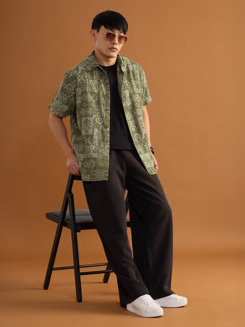 Nomad Aztec Men Relaxed Shirts
