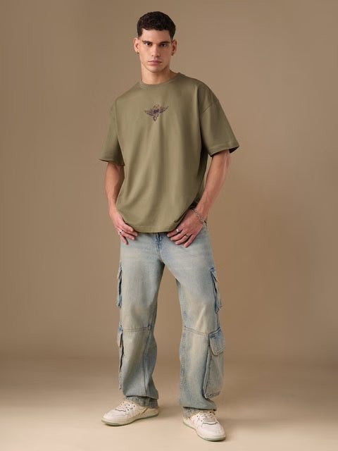 Freedom Wings Of Honour Oversized T-Shirts