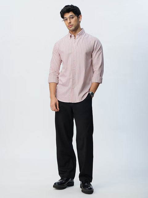Oxford Stripes Pink Mirage Shirts