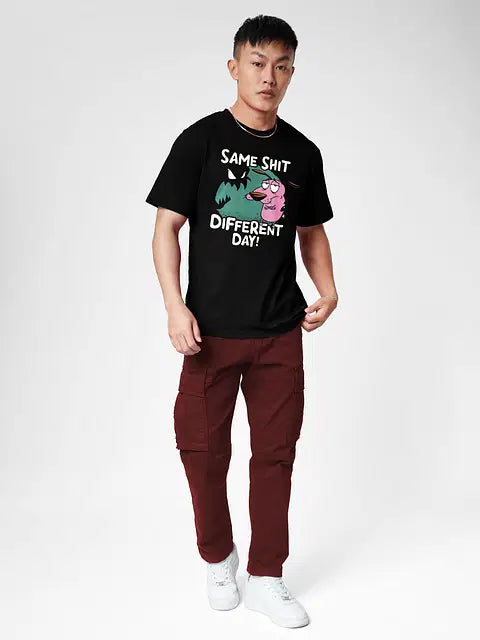 Courage: Same Shit T-Shirts