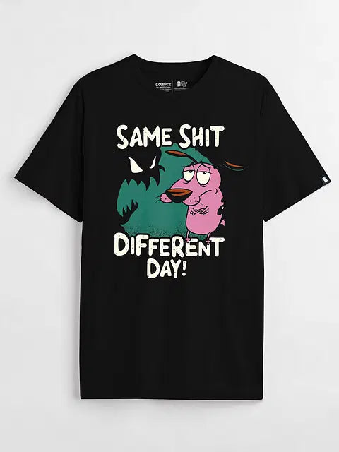 Courage: Same Shit T-Shirts
