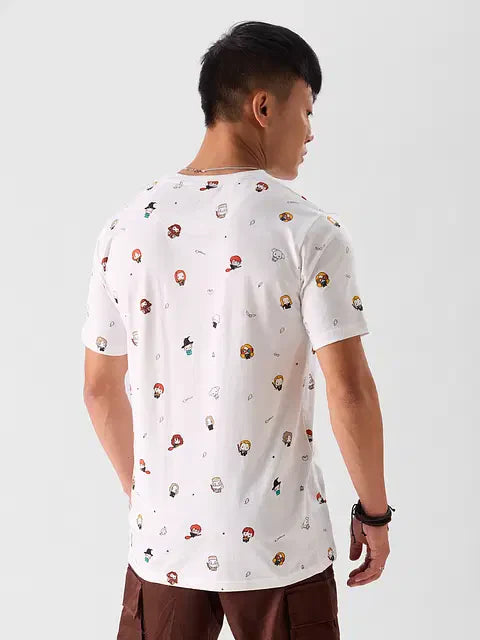 Harry Potter Character Pattern T-Shirts