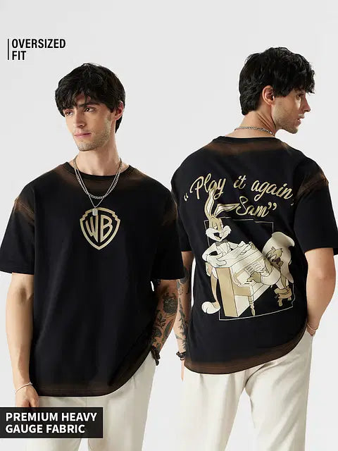 Looney Tunes Play It Again Oversized T-Shirts