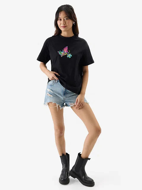Wild & Free Women Oversized T-Shirts