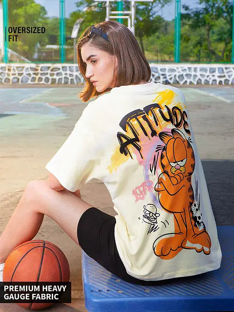 Attitude Women Oversized T-Shirts