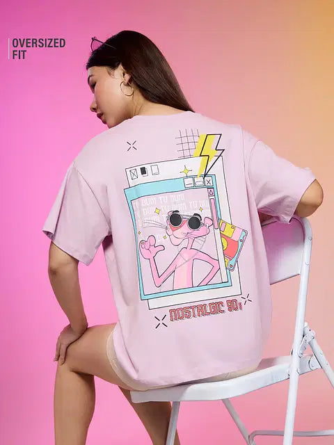 Nostalgic Women Oversized T-Shirts