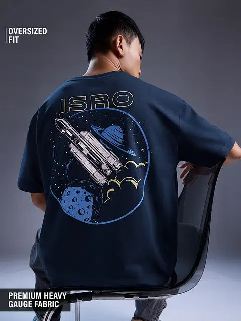 ISRO India Pride Oversized T-Shirts