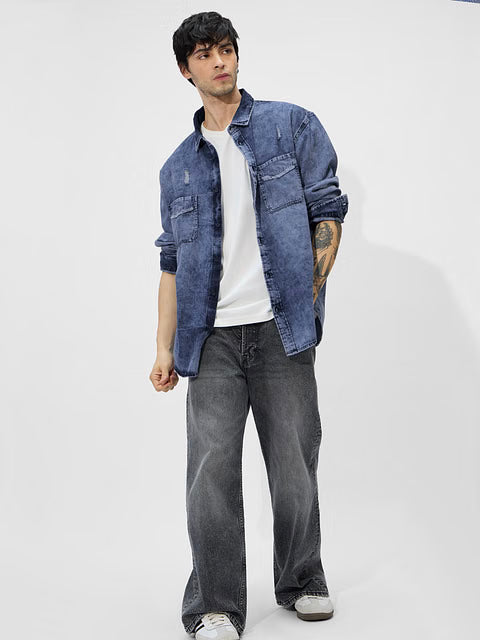 Classic Blue Denim Shirts