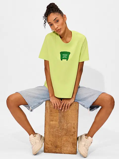 Trash Opinion Women Relaxed Fit T-Shirts