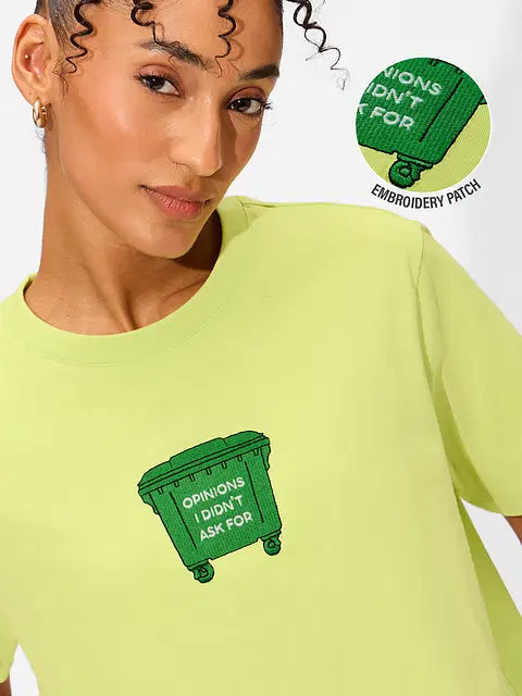 Trash Opinion Women Relaxed Fit T-Shirts