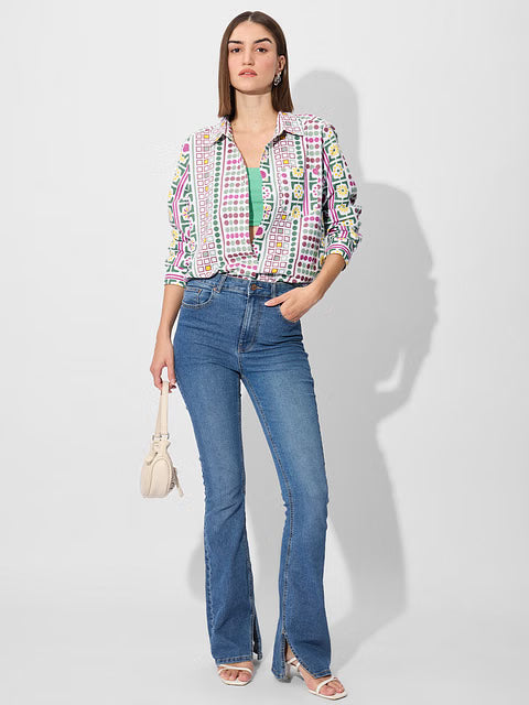 Aztec Women Boyfriend Shirts