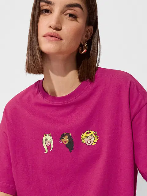 Josie Band Women Oversized T-Shirts