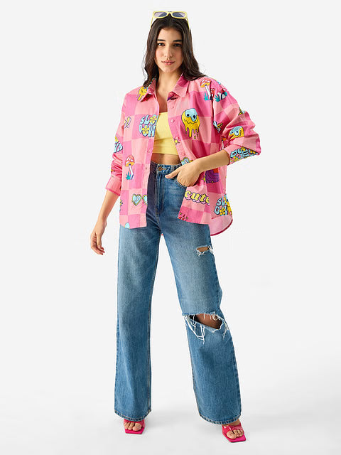 Slow Down Women Boyfriend Shirts