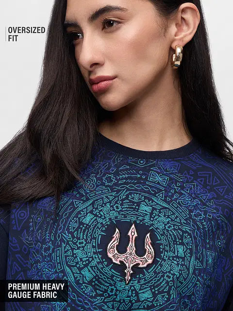 Trident Women Oversized T-Shirts