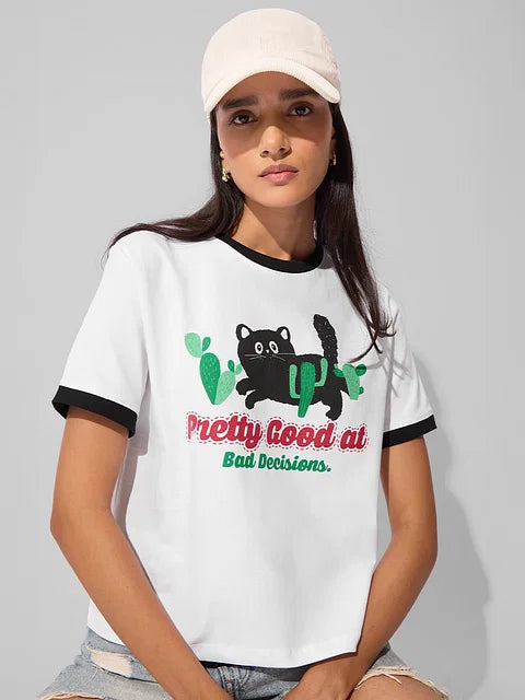 Bad Decisions Women Relaxed Fit T-Shirts