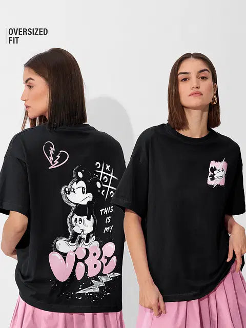 Graffiti Women Oversized T-Shirts