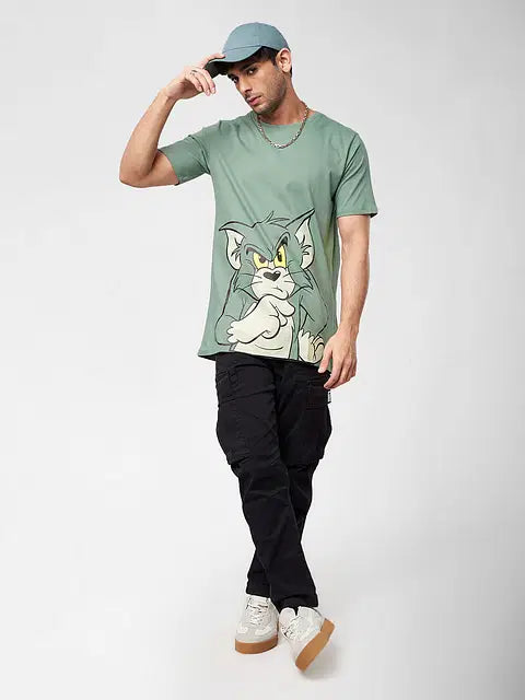 Tom And Jerry: Thinking Tom T-Shirts