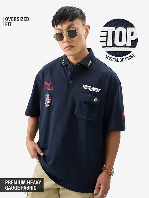 Top Gun Classic Oversized Polos