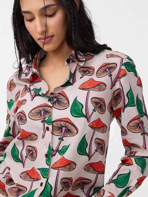 Mushrooms Women Shirts