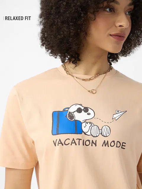 Vacation Mode Women Relaxed Fit T-Shirts