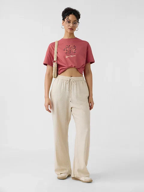 Bloom Slow Down Women Oversized T-Shirts
