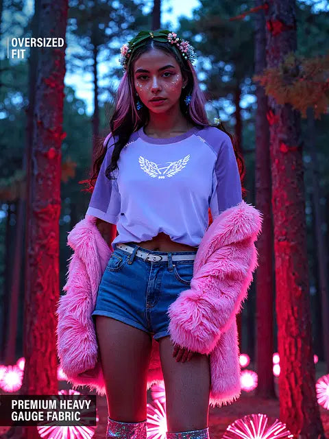 Angel Cloud Nine Women Oversized T-Shirts