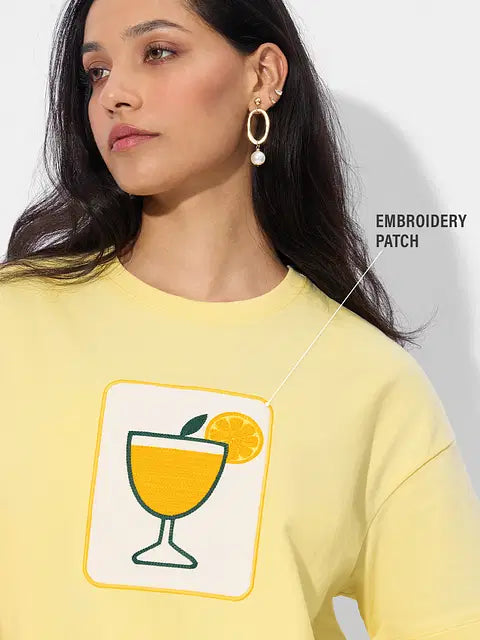 Oversized T-Shirt Margarita Women Oversized T-Shirts