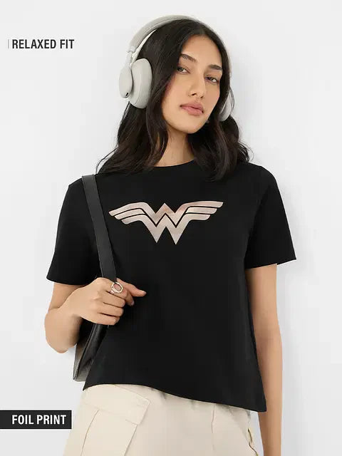 Logo Women Relaxed Fit T-Shirts