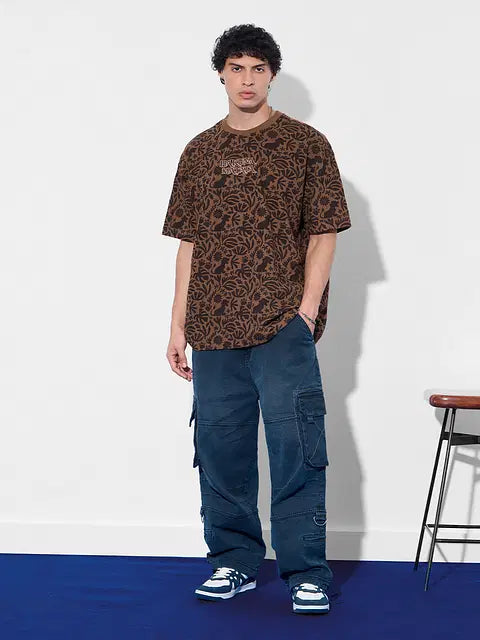 Lion King Ottoman Savanna Oversized T-Shirts