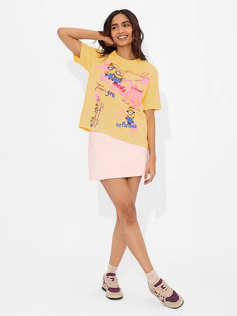 Minions Notorious Women Relaxed Fit T-Shirts