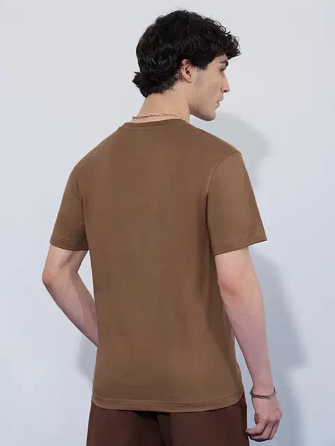 Printed T-Shirt Do Nothing Men Relaxed Fit T-Shirts