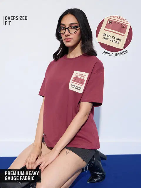 Emergency Women Oversized T-Shirts