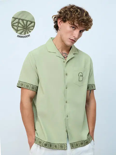 Cotton Linen Aura Holiday Shirts