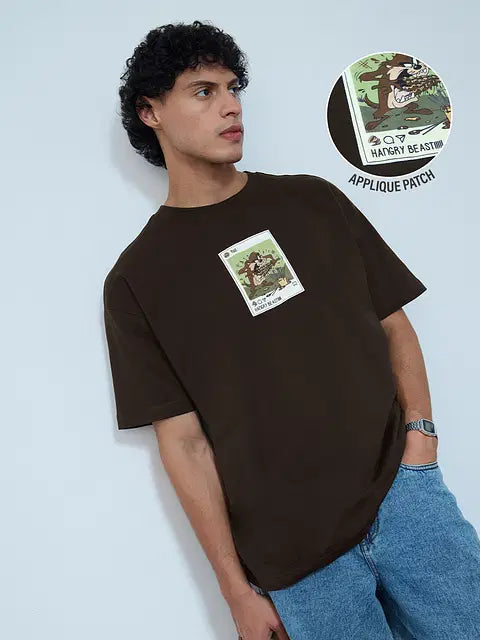 Looney Tunes Insta Taz Oversized T-Shirts
