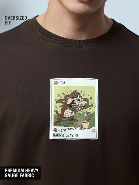 Looney Tunes Insta Taz Oversized T-Shirts
