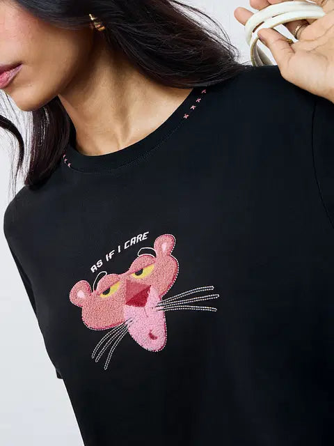 As If I Care Women Relaxed Fit T-Shirts