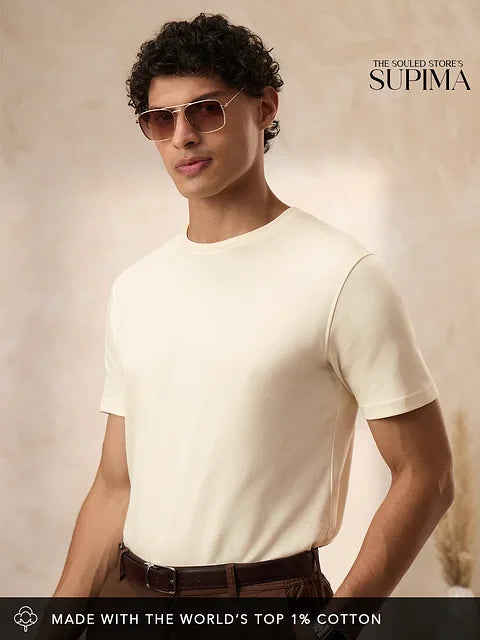 Supima Alabaster Supima T-Shirts