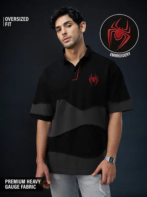 Spider-Man Miles Morales Oversized Polos