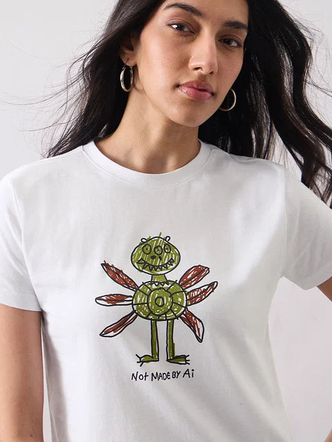 Casual Classics Not Made By AI Women T-Shirts