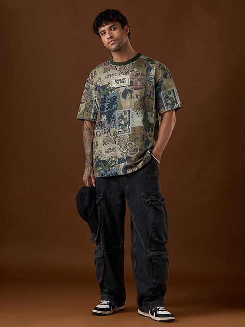 Jungle Book The Wild Oversized T-Shirts