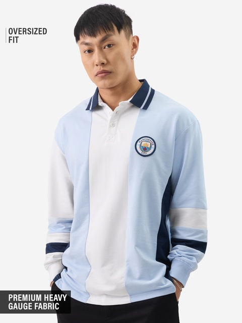 Manchester City Champs Forever Men Rugby Polos