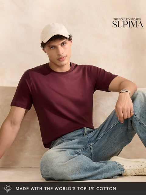 Supima Deep Scarlet Supima T-Shirts