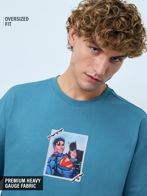 Superman Batman Oversized T-Shirts