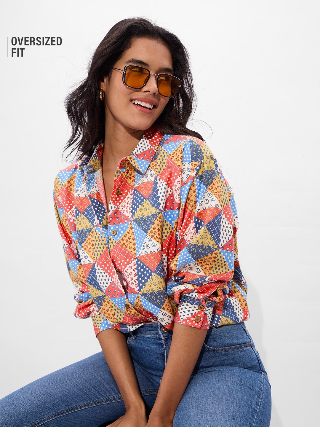 TSS Originals Prism Women Boyfriend Shirts