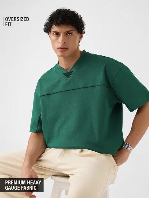 Oversized T-Shirt Emerald Green