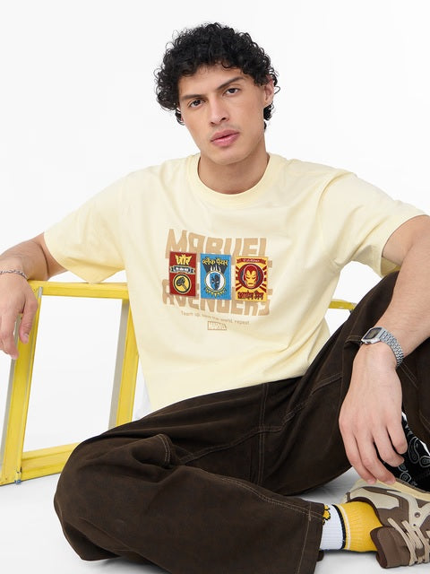 Marvel Avengers Men Relaxed Fit T-Shirts