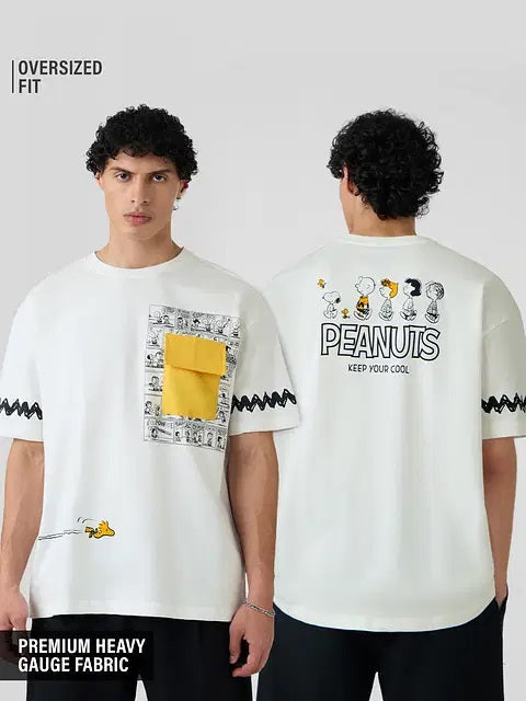Peanuts Keepin It Cool Oversized T-Shirts