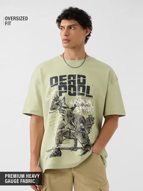 Deadpool Maximum Effort Oversized T-Shirts
