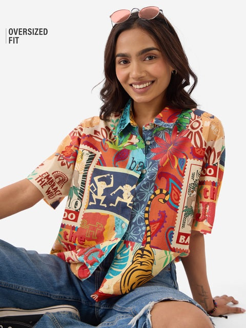 Jungle Book Indie Vibe Women Holiday Shirts